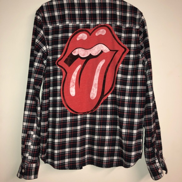 Tops - Rolling Stones Flannel
